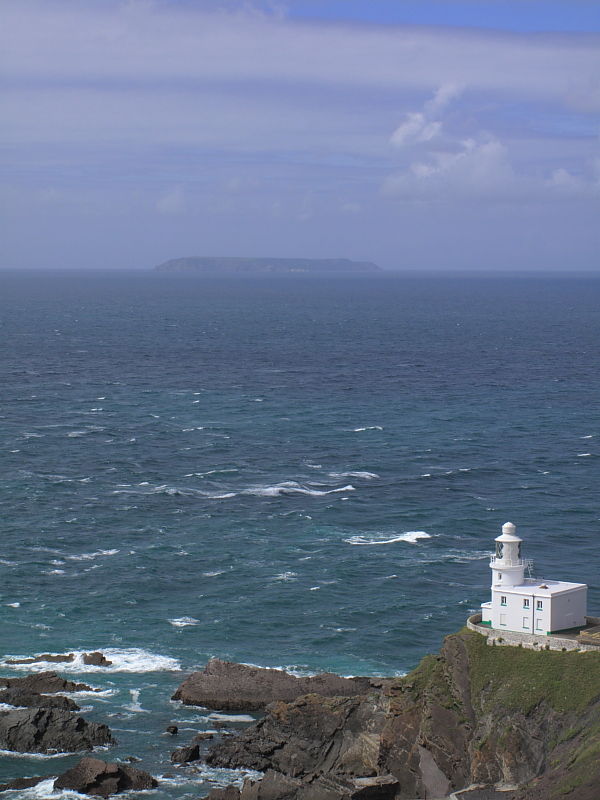 Hartland Point Lighthouse and Lundy