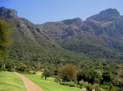 Mountain back drop to Kirstenbosch National Botanical Gardens, Cape Town