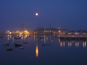 Falmouth at night