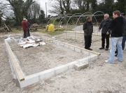 Foundations completed