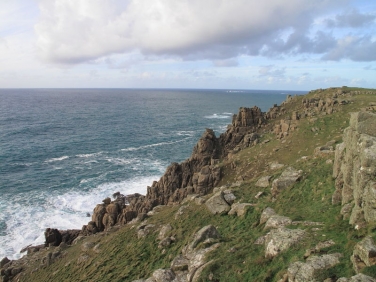 Gwennap Head - chough, black redstart and oak eggar habitat