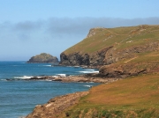 Pentire Point From New Polzeath Beach