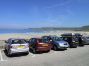 Sennen Cove beach car park