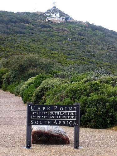 Cape Point  lighthouse path, Cape of Good Hope, South Africa