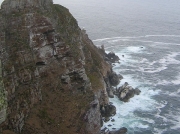 Cape Point cliffs and lighthouse, Cape of Good Hope, South Africa