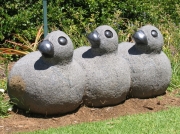 Sculpture of ducks at Kirstenbosch National Botanical Gardens, Cape Town, South Africa